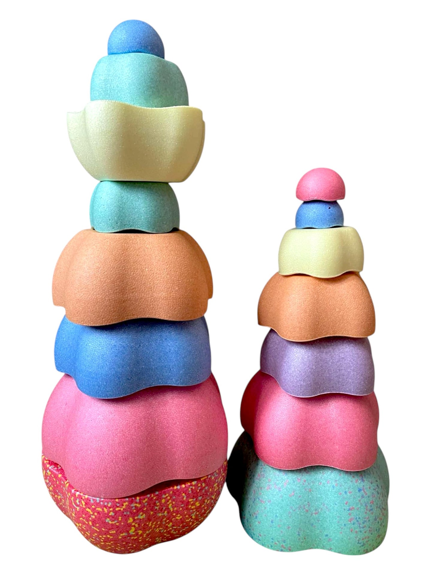 5 pcs nesting inside star stones set