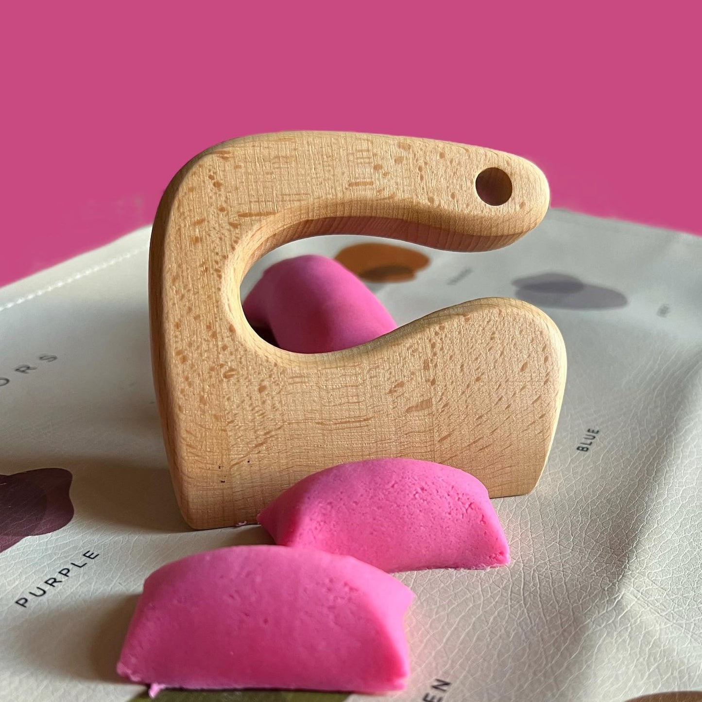 **pre-order (ships in 2-3 weeks)**mini wooden cutter/knife/kitchen helper for kids