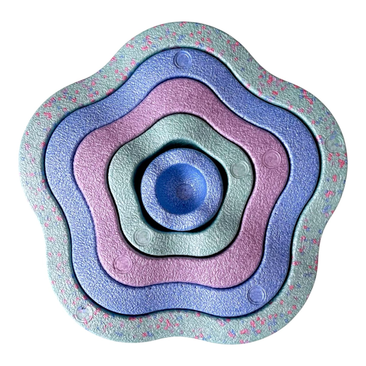 5 pcs nesting inside star stones set