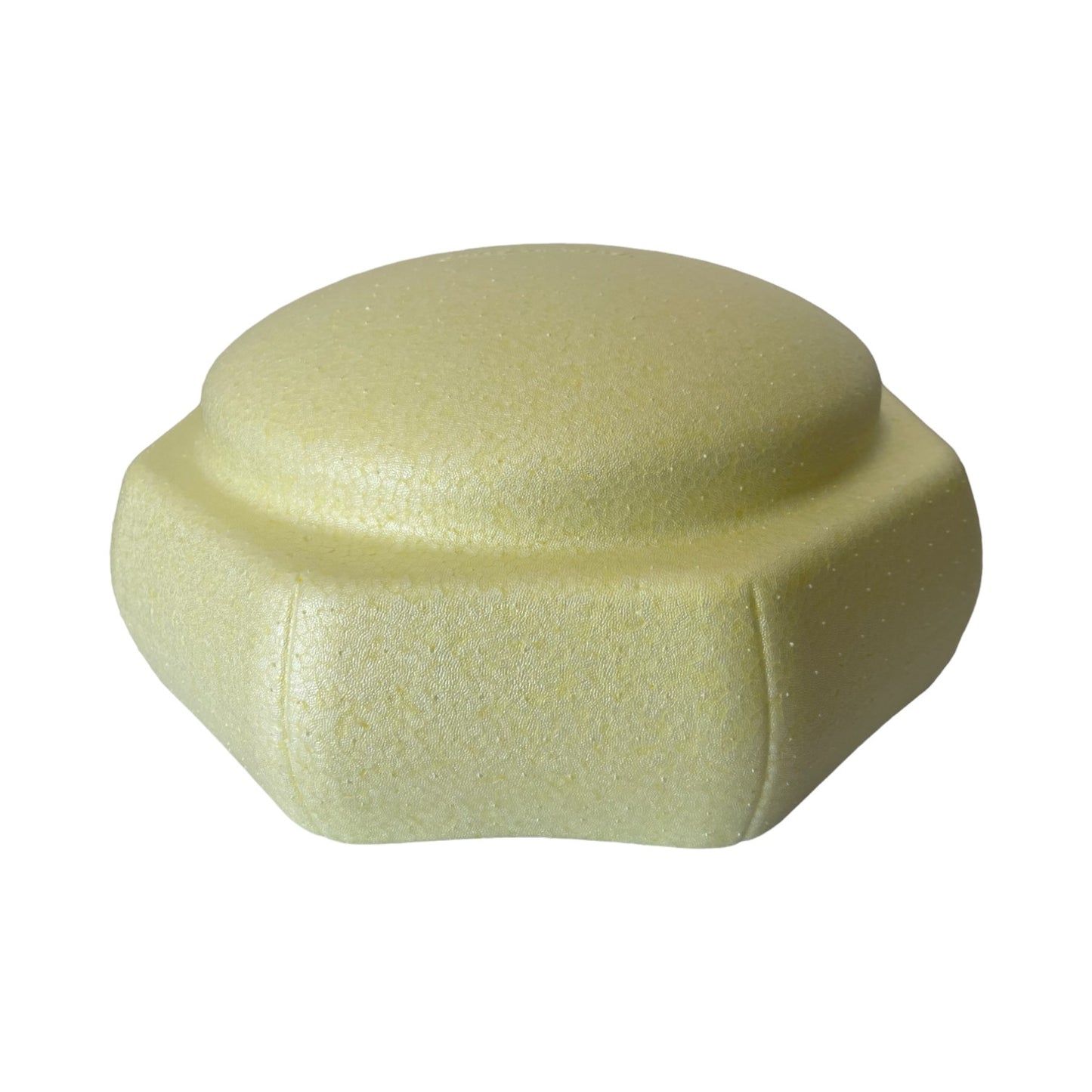 pastel yellow stepping stone (single piece)