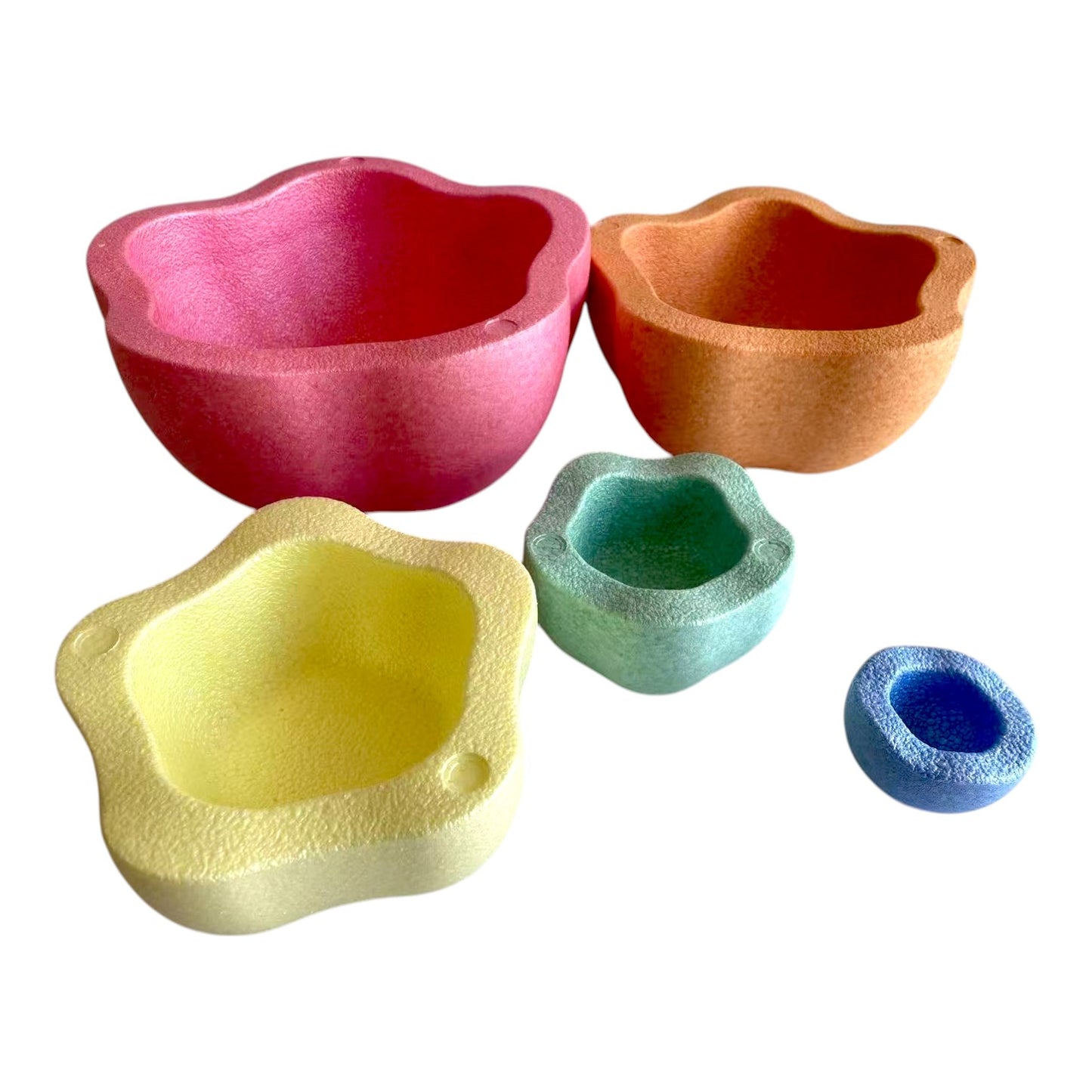 5 pcs nesting inside star stones set