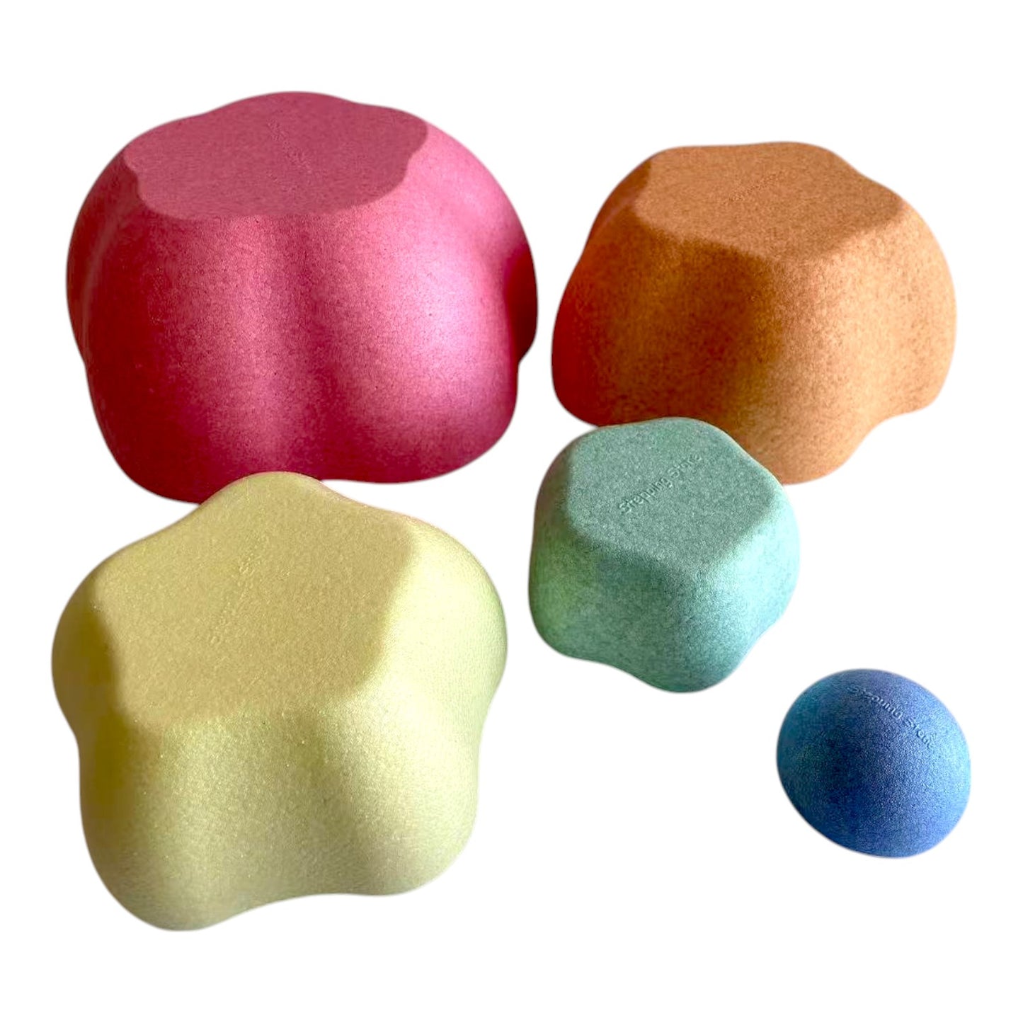 5 pcs nesting inside star stones set