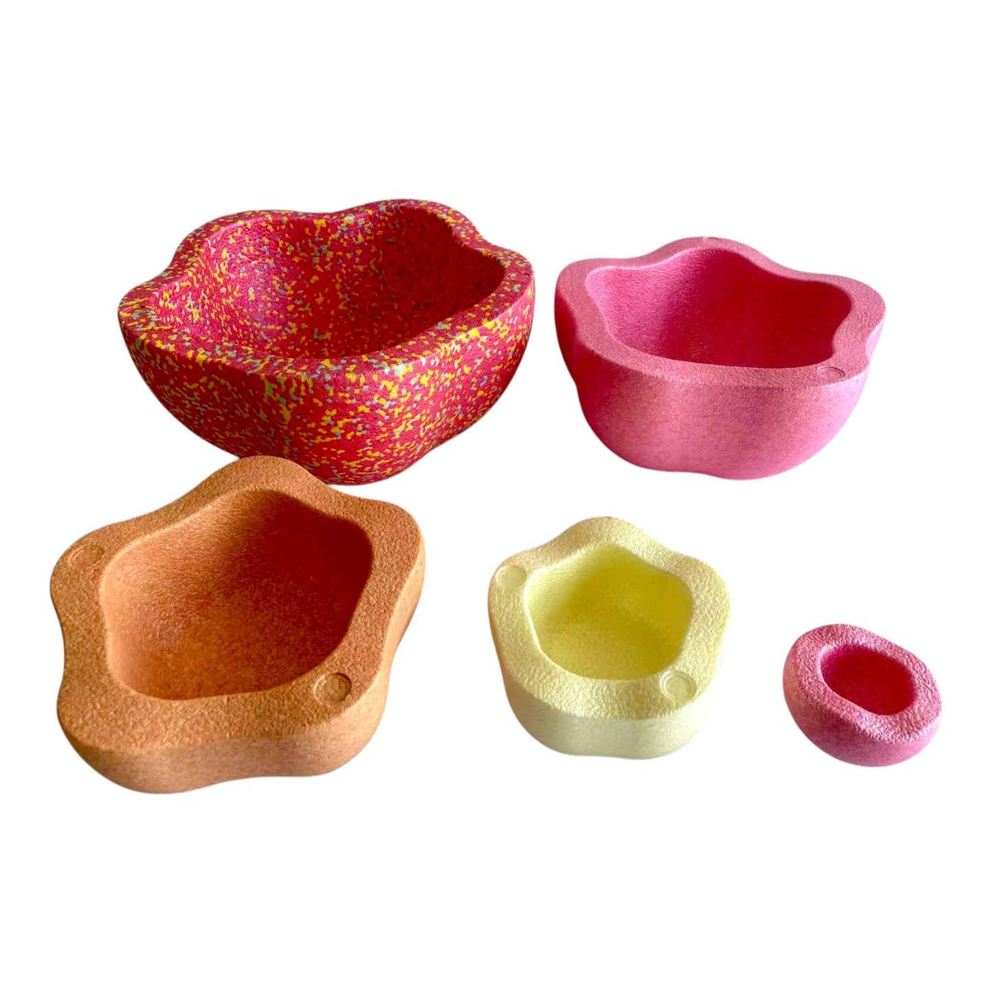 5 pcs nesting inside star stones set