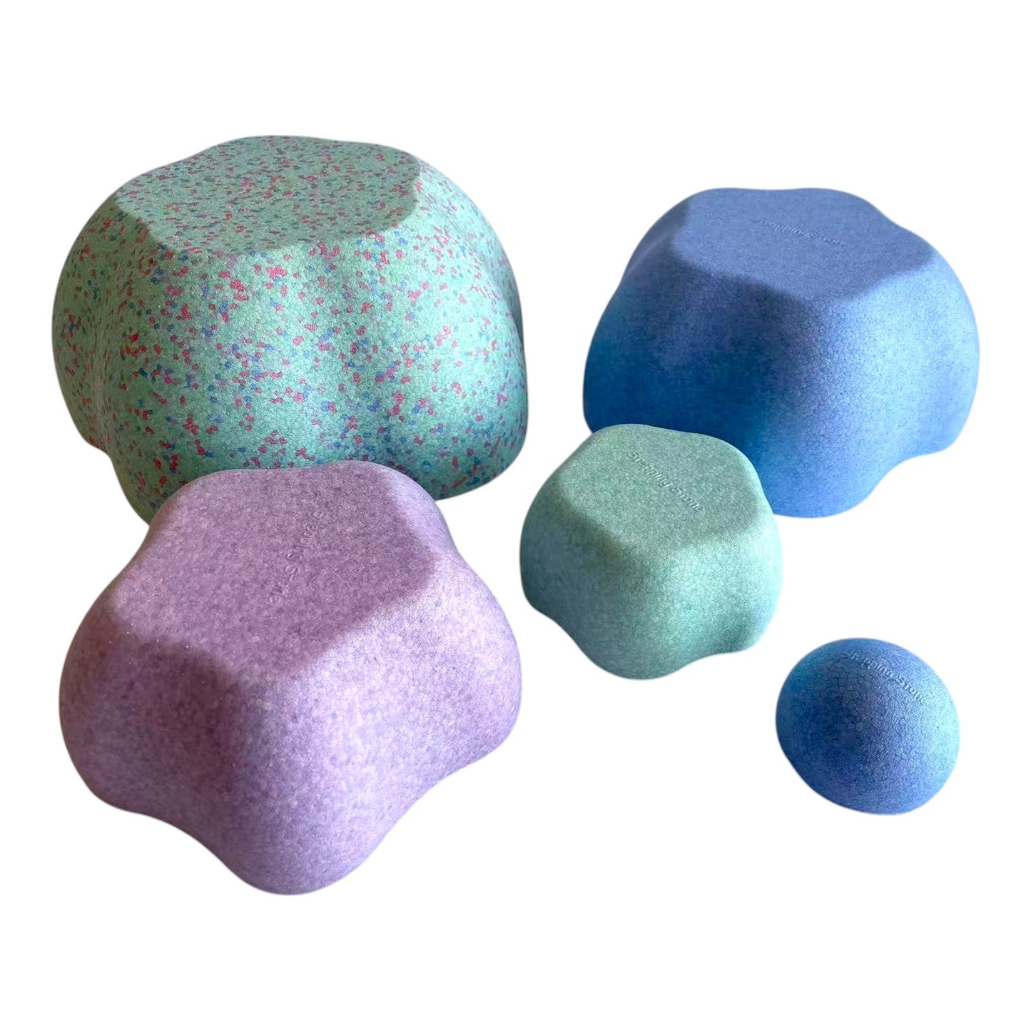 5 pcs nesting inside star stones set