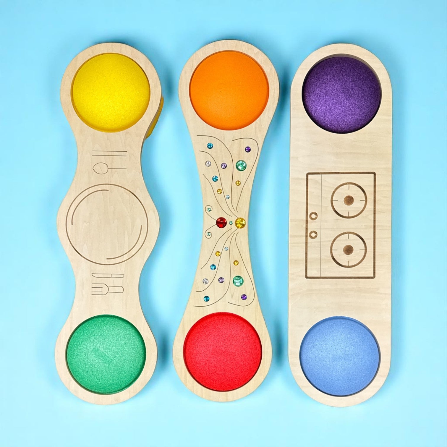 3-Piece Stepping Stone Connector Board Set