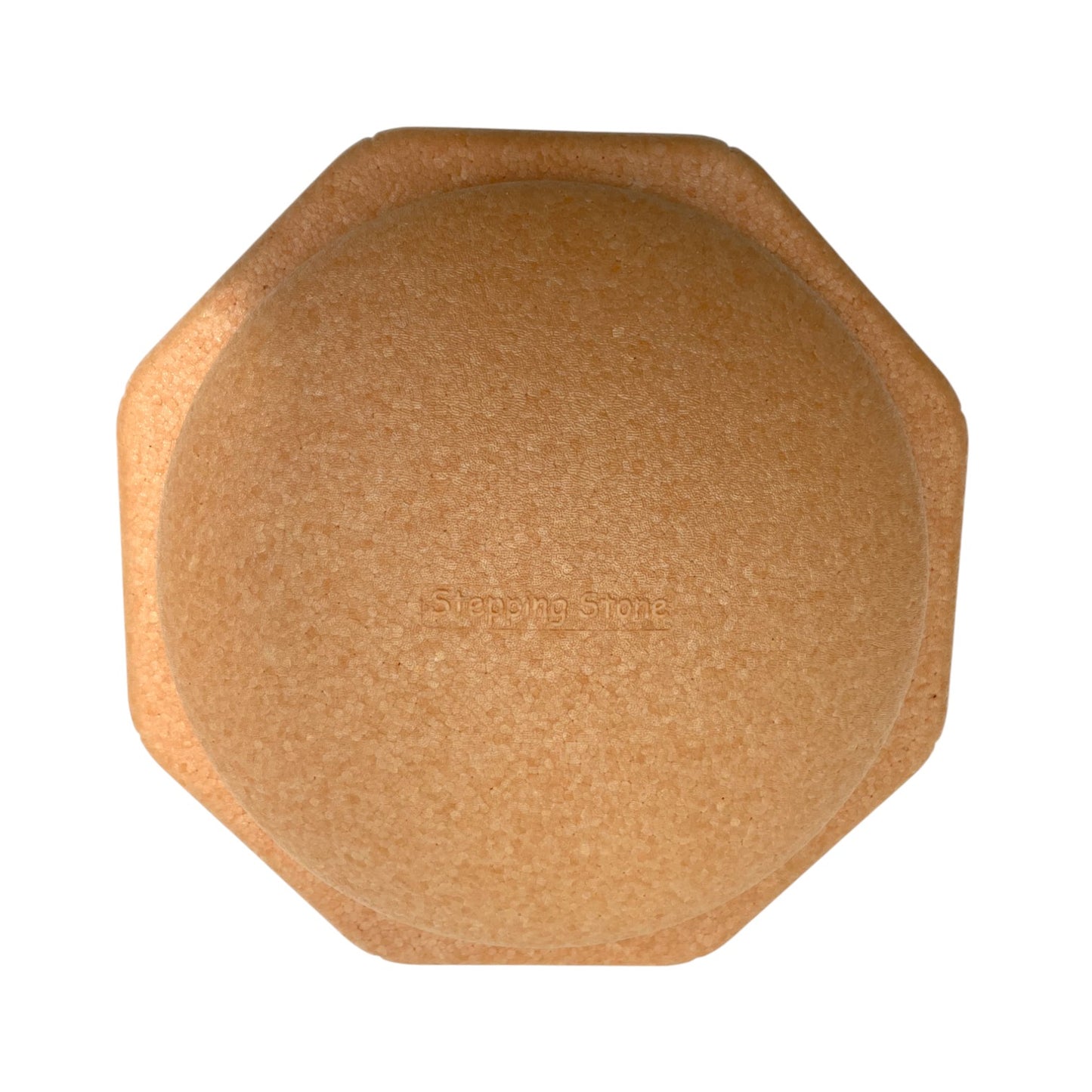 pastel orange stepping stone (single piece)
