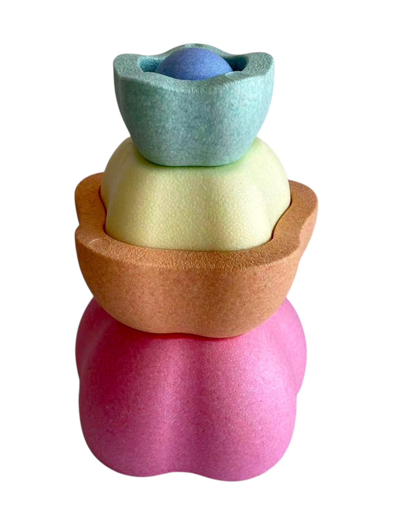 5 pcs nesting inside star stones set