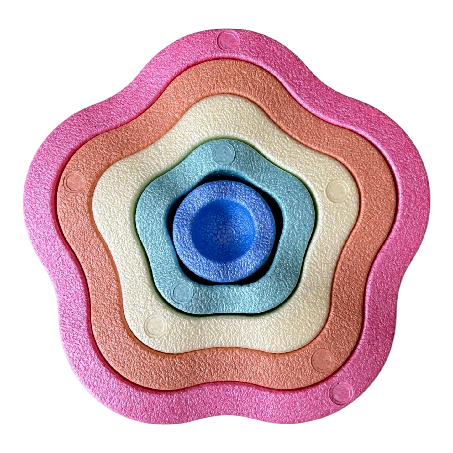 5 pcs nesting inside star stones set