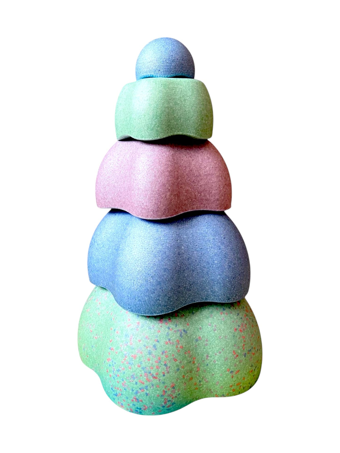 5 pcs nesting inside star stones set