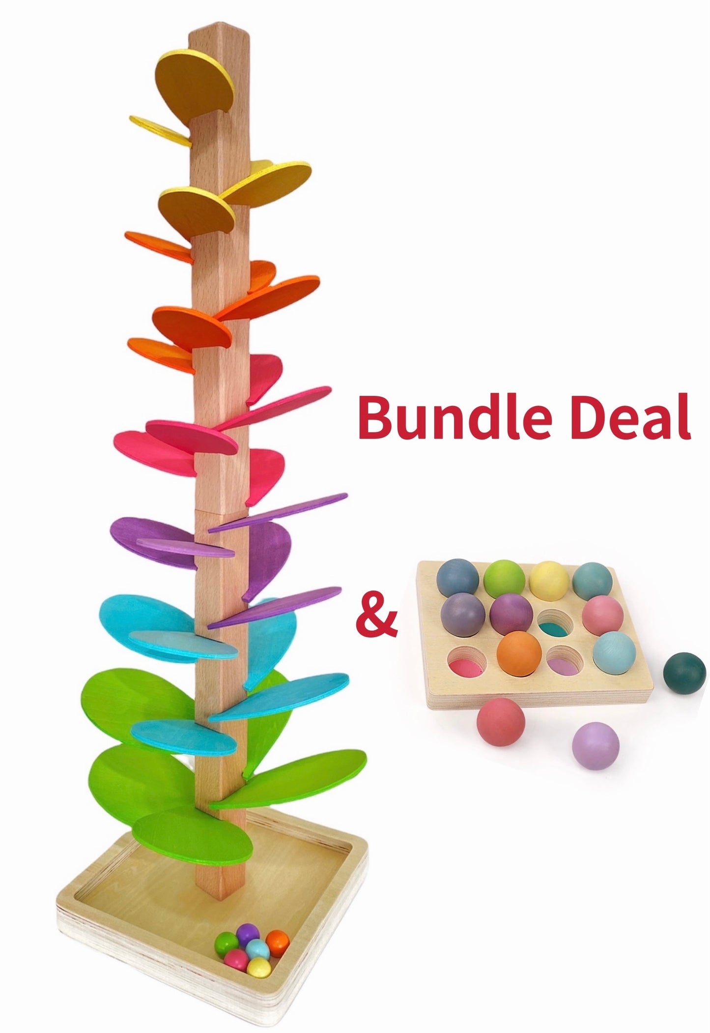 **bundle deal**new large marble tree in pastel/macaron colors