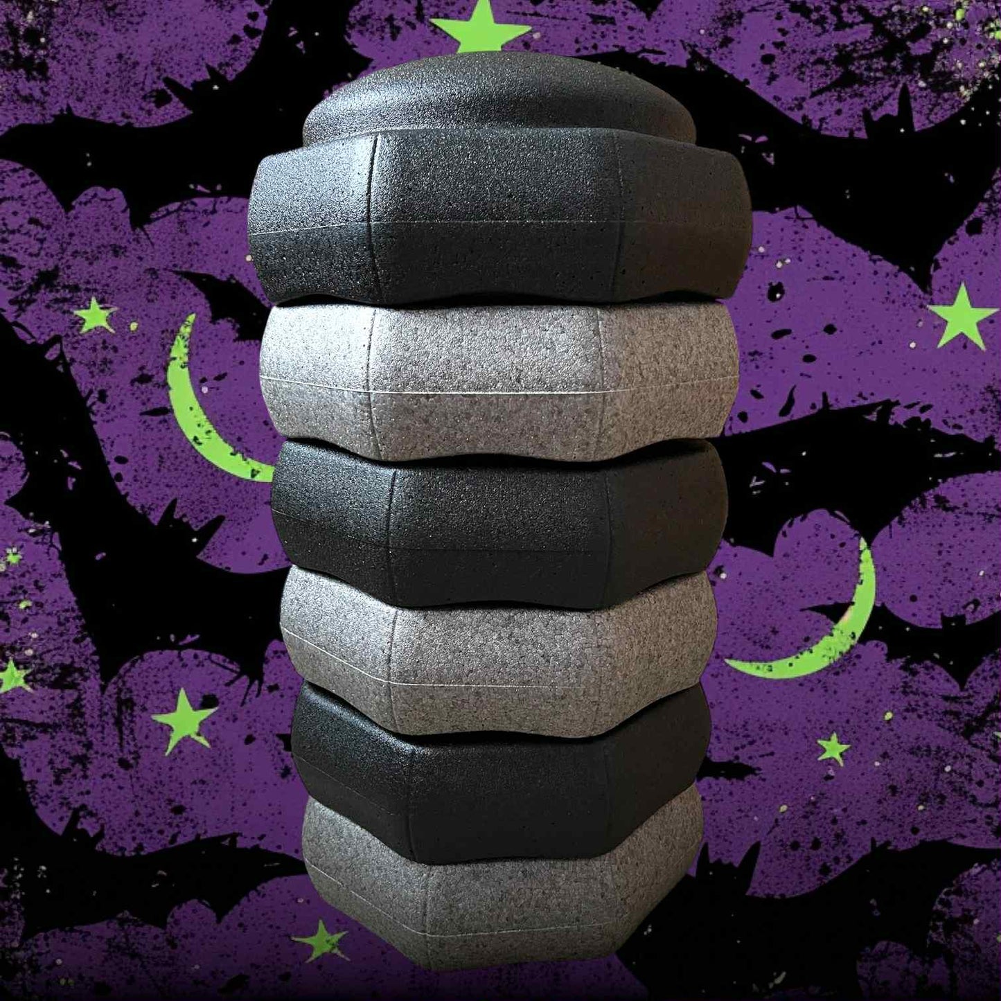 special offer – 6 eerie adventures stepping stones in black & gray