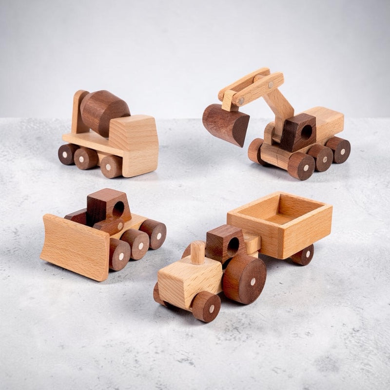 natural wooden construction & emergency vehicles | 11 styles available
