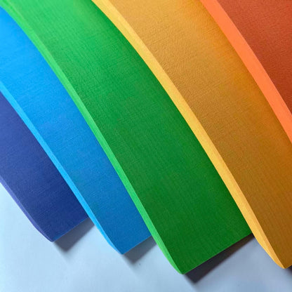 6-Piece Basswood Rainbow Bridge Building Blocks| Painted & Hand-Stained