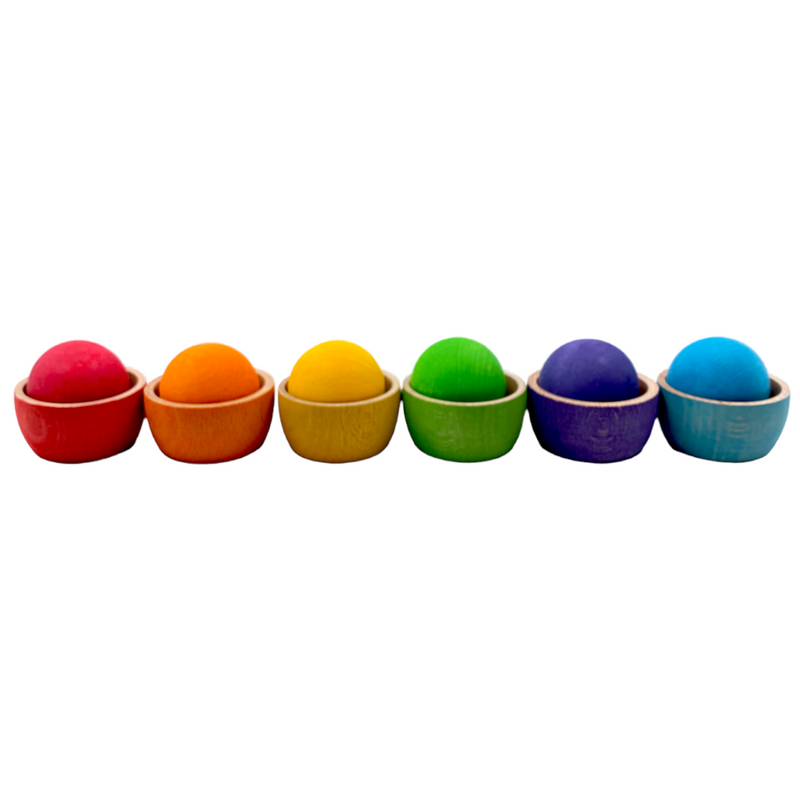 thumbnail image 2 of Child Toys Blocks Rainbow Ball Toys For Children C... – Grandado 2 of 13