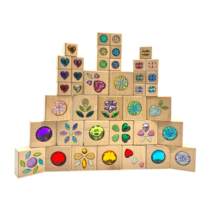 Sparkle Garden Gem Set – 30-Piece Small & 40-Piece Large Sets