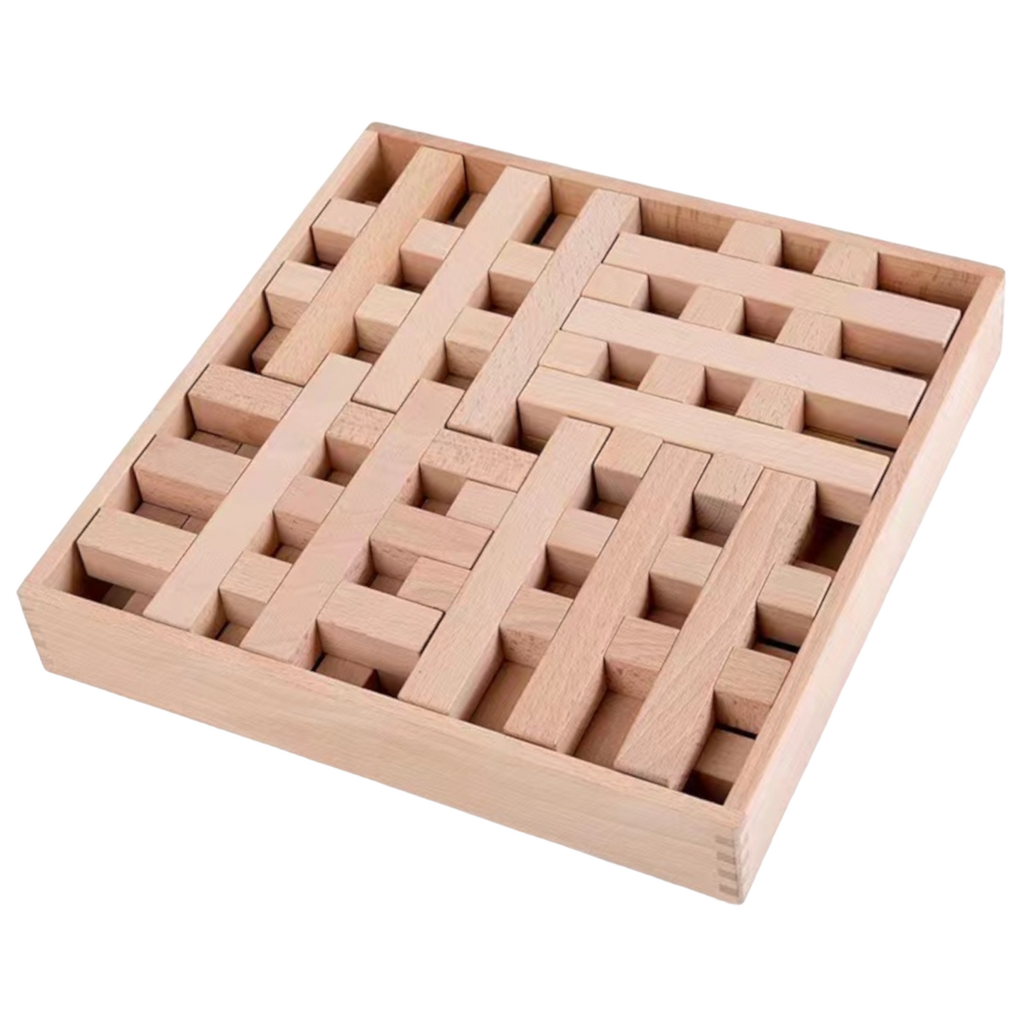 **pre-order (ships in 2-3 weeks)**8 pcs grid blocks set with storage tray