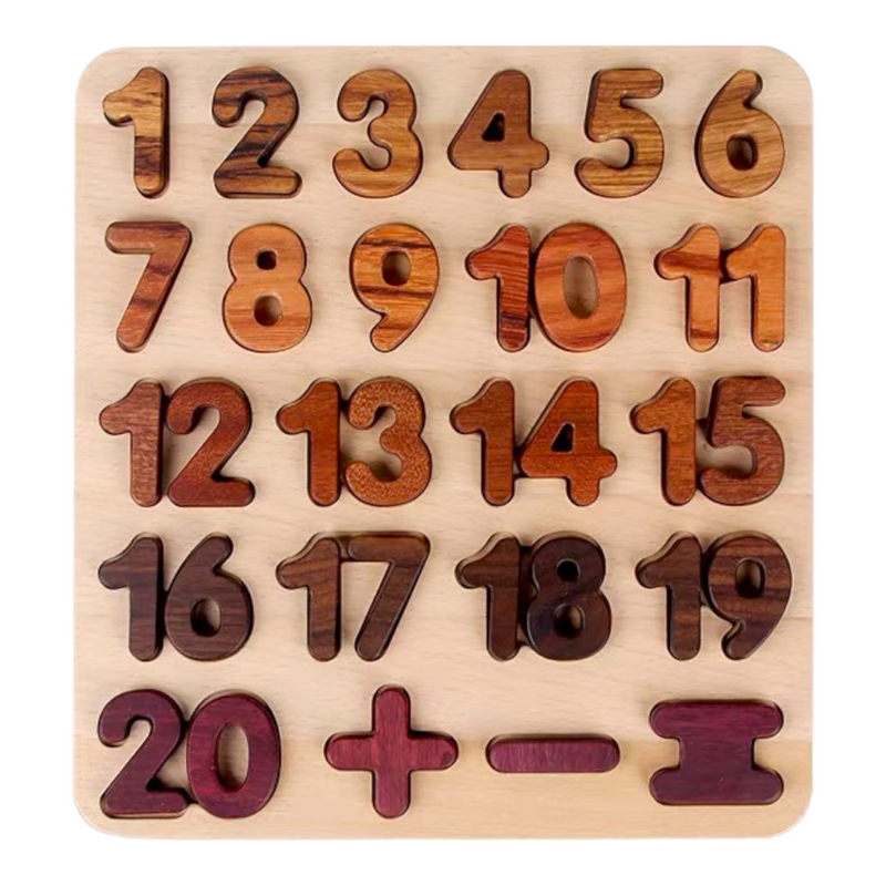 Natural Wooden Alphabet Letters And Numbers Puzzle Green Elephant Natural wooden alphabet letters and numbers puzzle green elephant