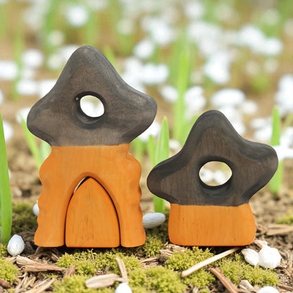 2-Piece Halloween Spooky Houses