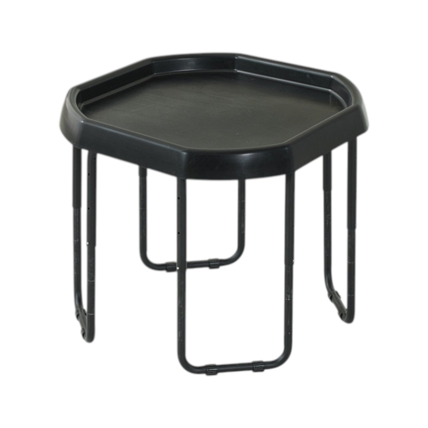 adjustable height sensory play table – 28” octagon tray table for kids