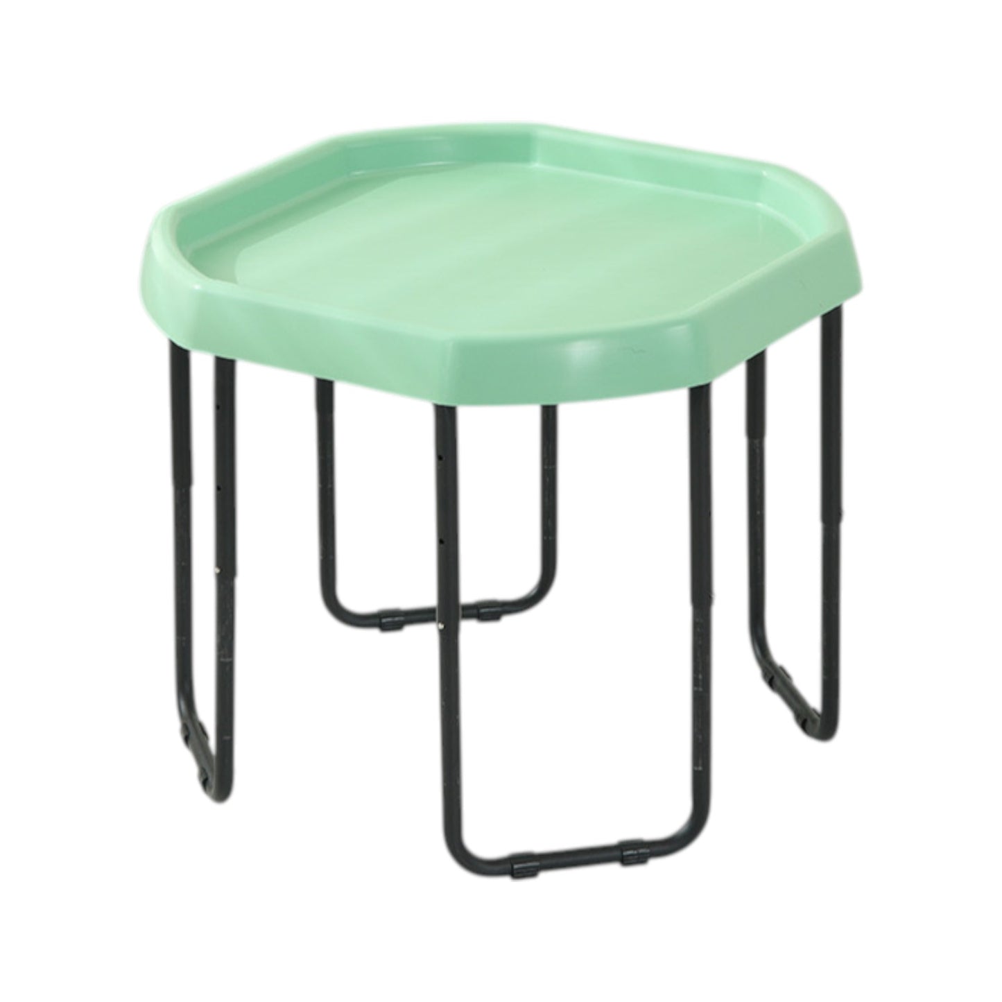 adjustable height sensory play table – 28” octagon tray table for kids
