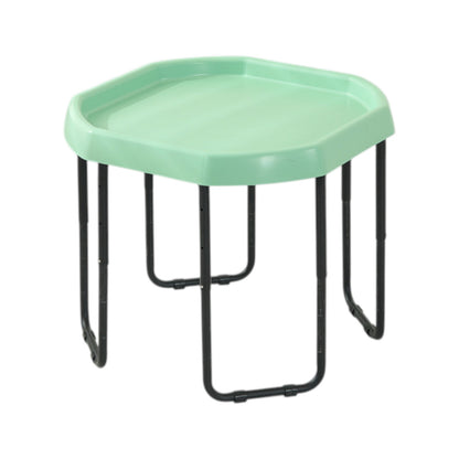 Adjustable Height Sensory Play Table – 28” Octagon Tray Table for Kids