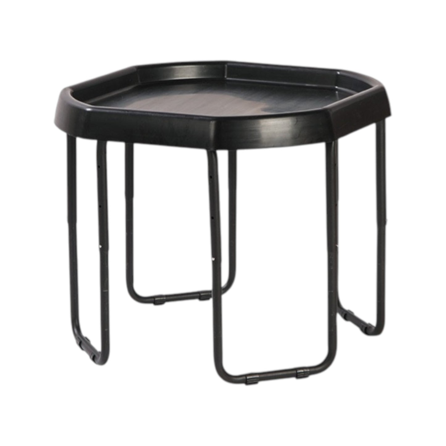 adjustable height sensory play table – 28” octagon tray table for kids