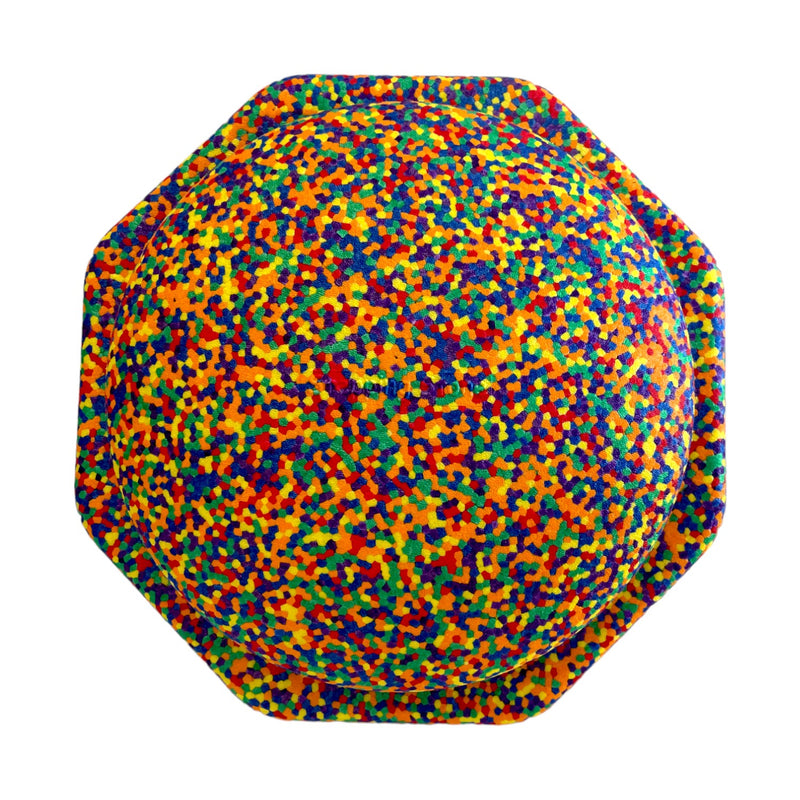 Rainbow Confetti Stepping Stone (Single Piece)